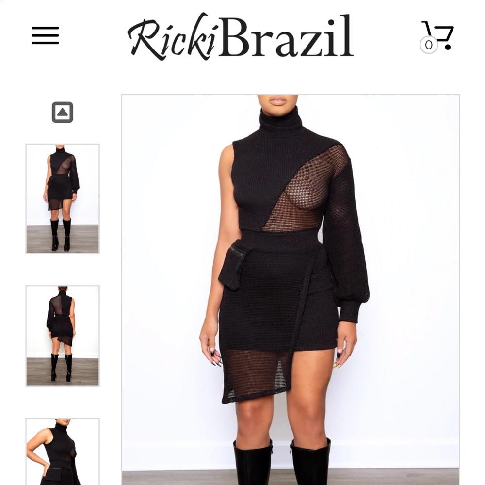 Ricki Brazil Knit TN Pouch Dress